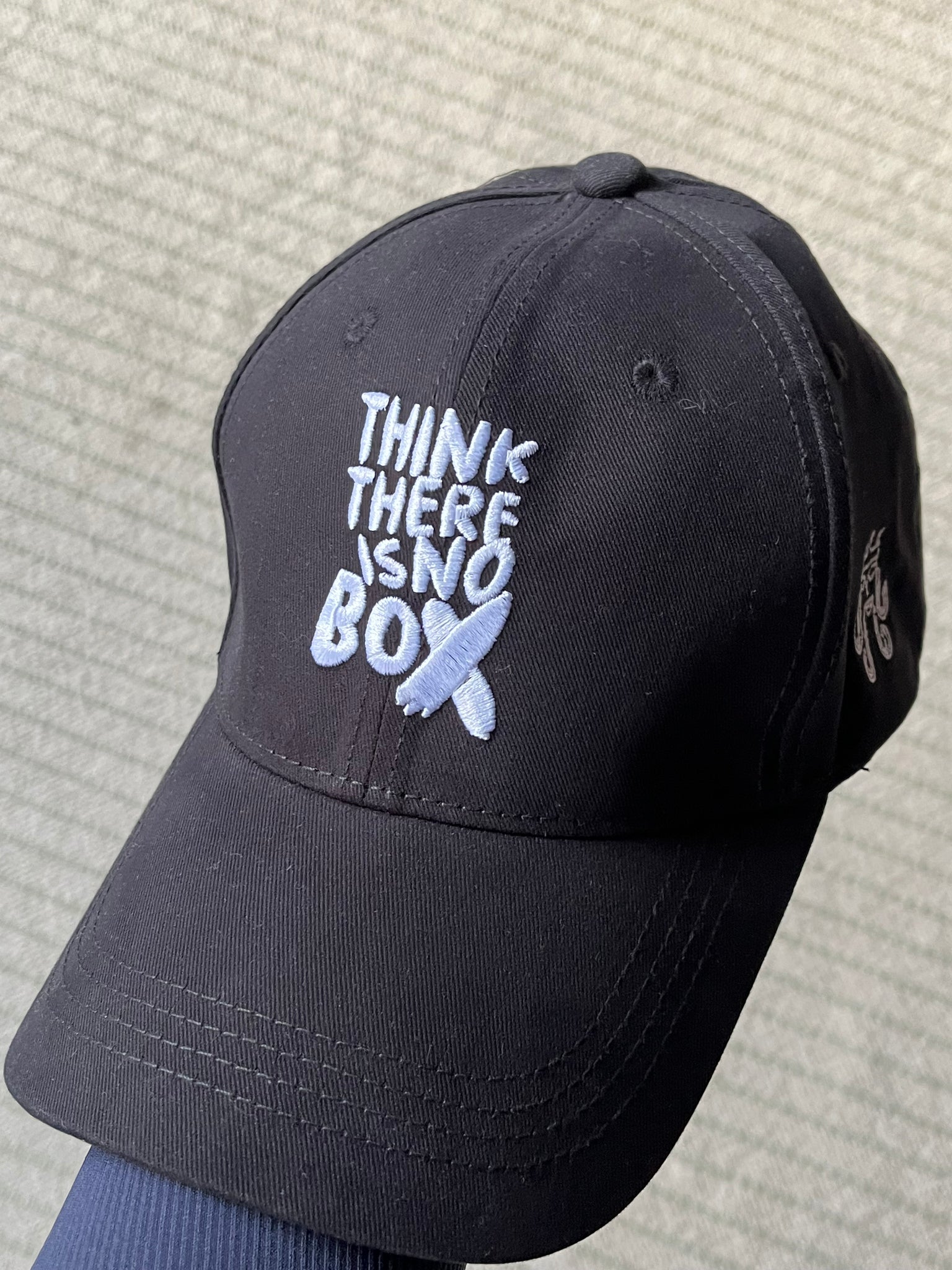 No Box // Black Baseball Cap