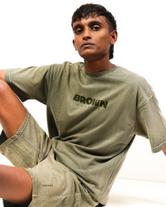 Forest Green // Box Fit Oversized Unisex T-shirt