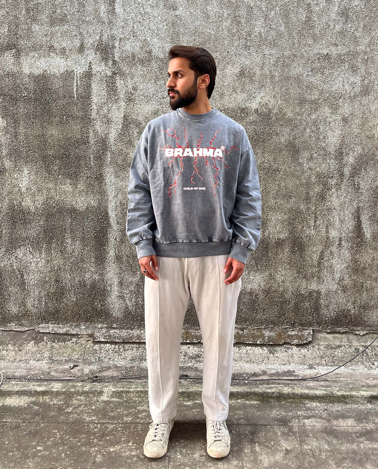 Thunder // Oversized Unisex Sweatshirt