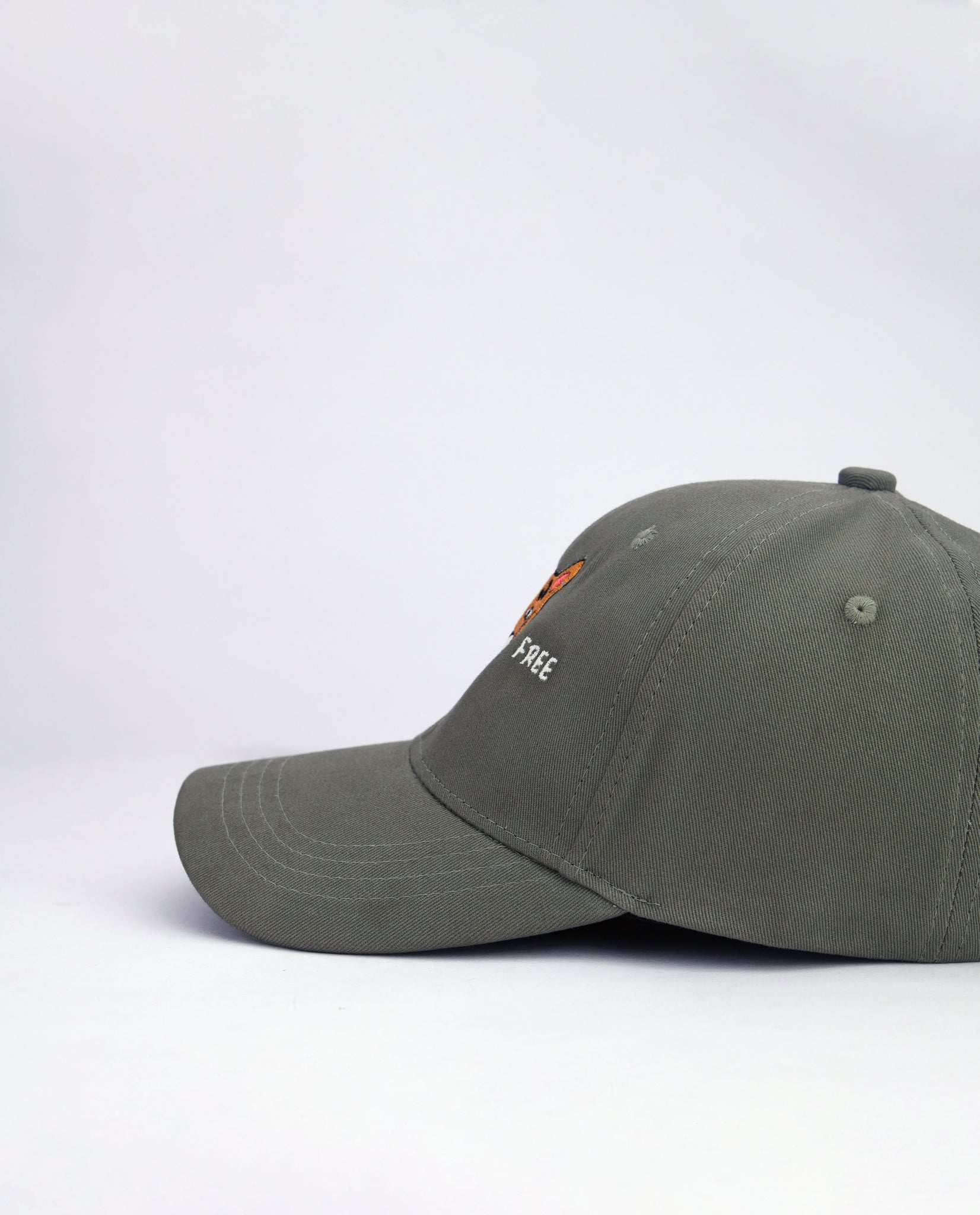 Born Free // Olive Baseball Cap