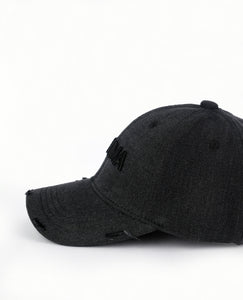 All Black // Denim Baseball Cap