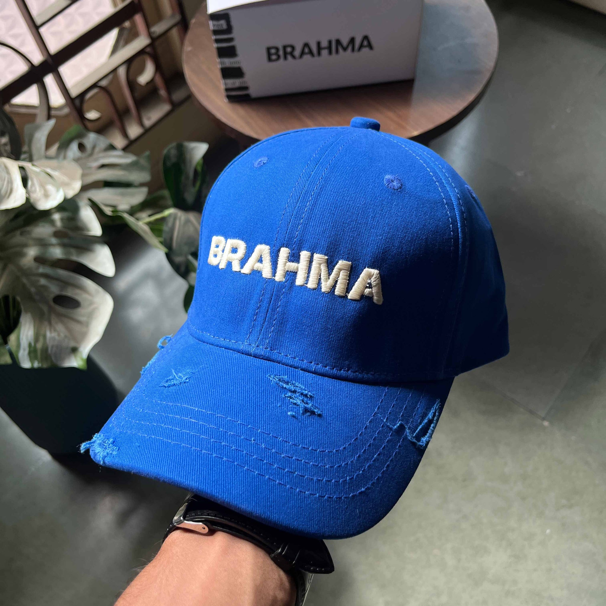 Brahma // Blue Baseball Cap
