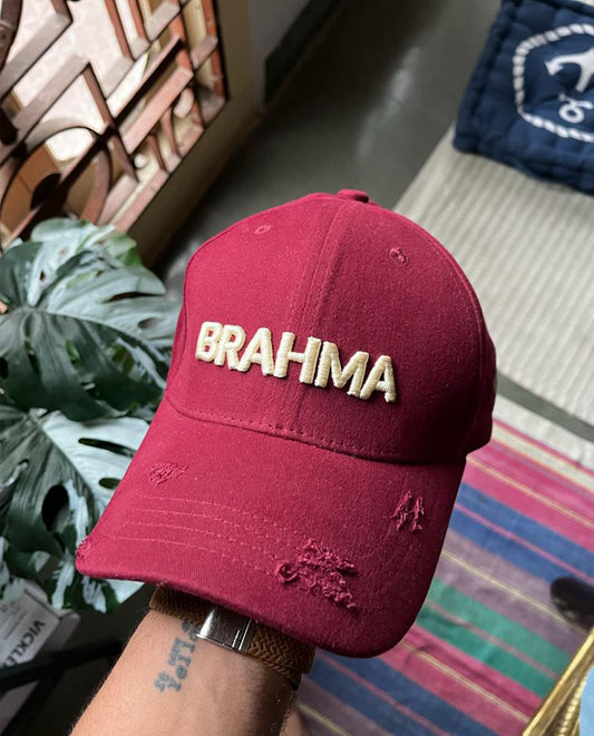 Brahma - Maroon Baseball Cap