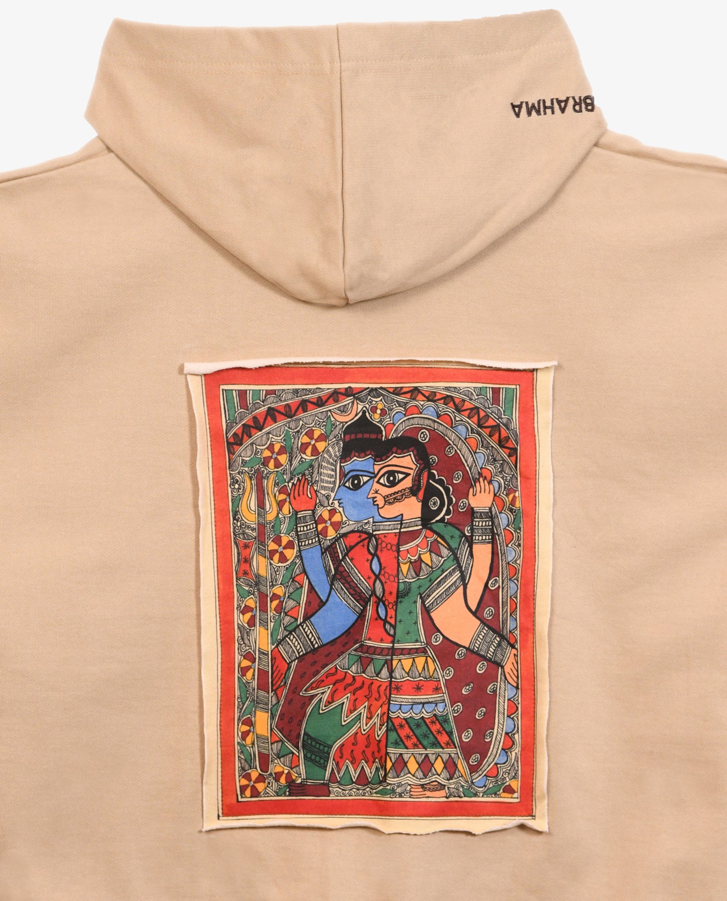 THE DIVINE BALANCE - MITHILA ART - OVERSIZED UNISEX HOODIE