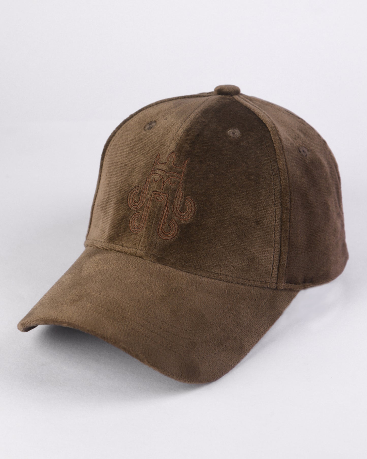 Brahma // Bear Brown Suede Baseball Cap