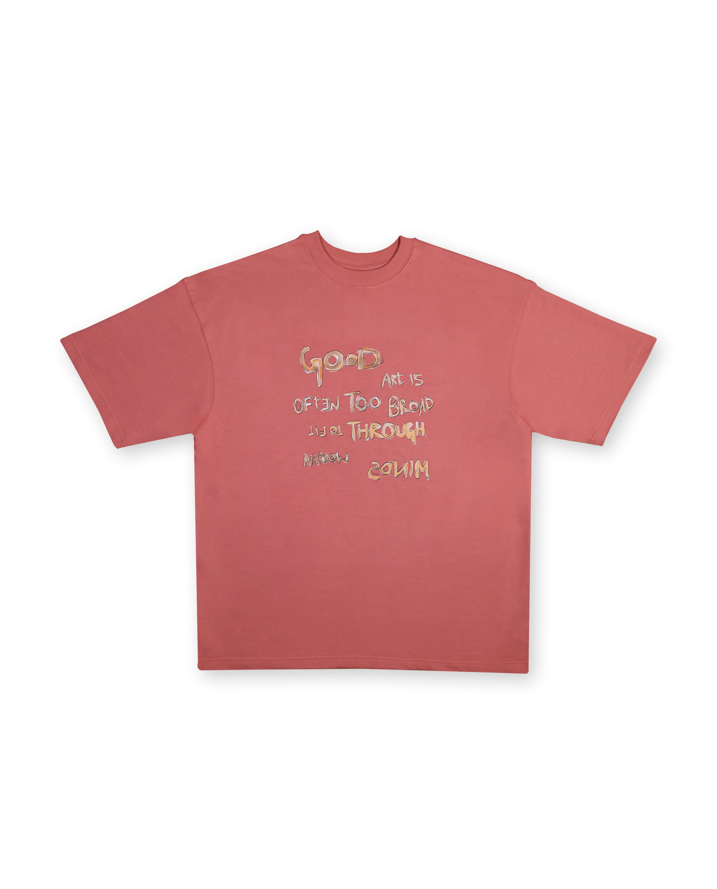 Eternity // Peach Oversized Unisex T-shirt