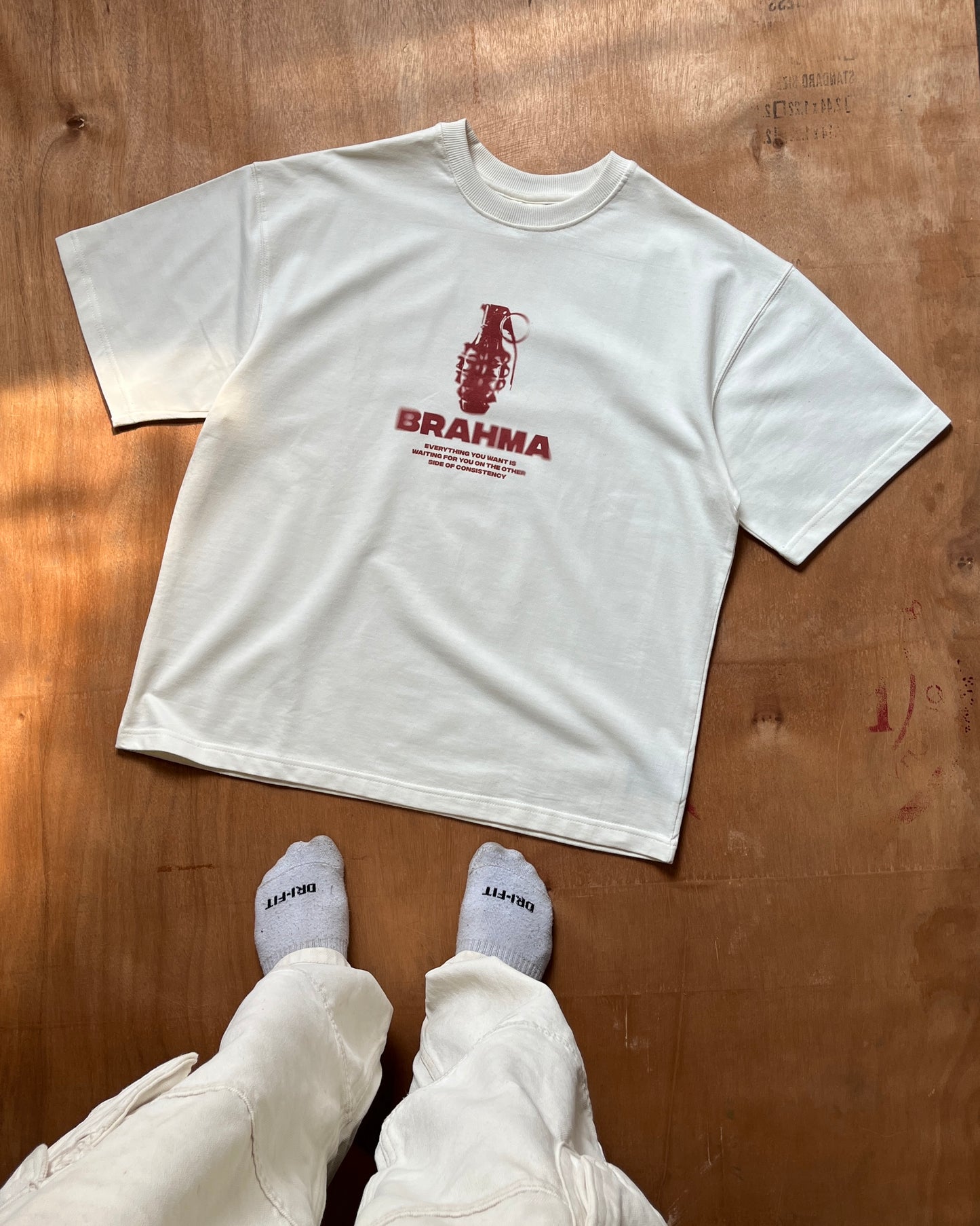 Consistency // Off-White Box Fit Oversized T-shirt