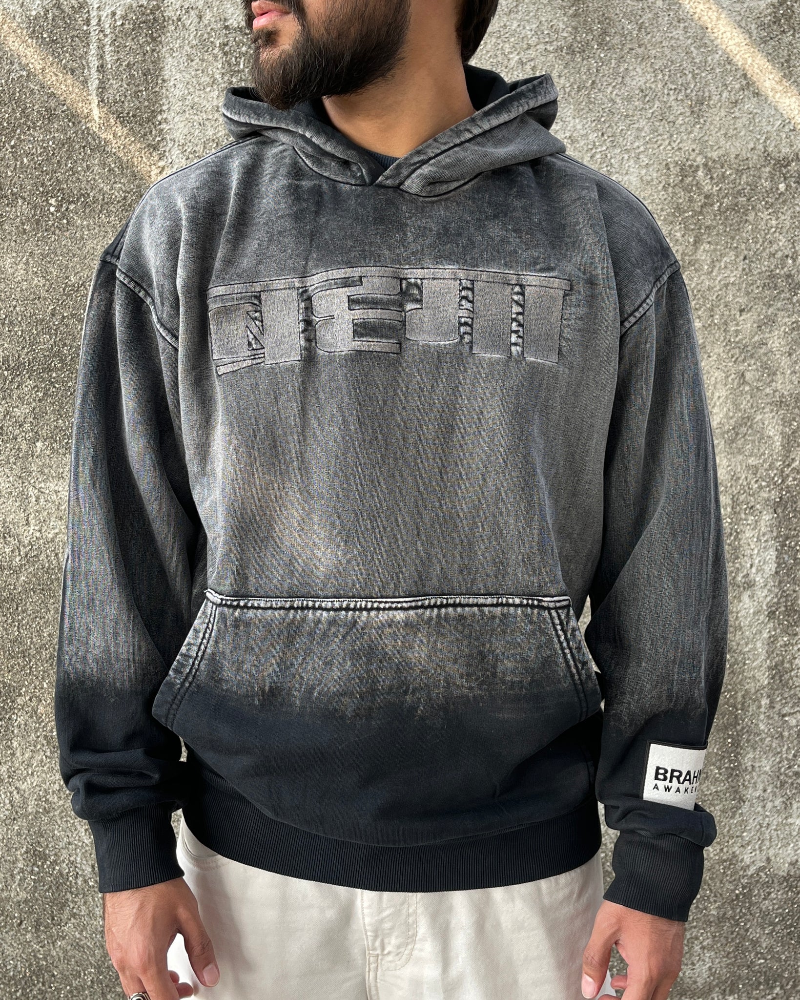 Brahma // 380 GSM Washed Hoodie