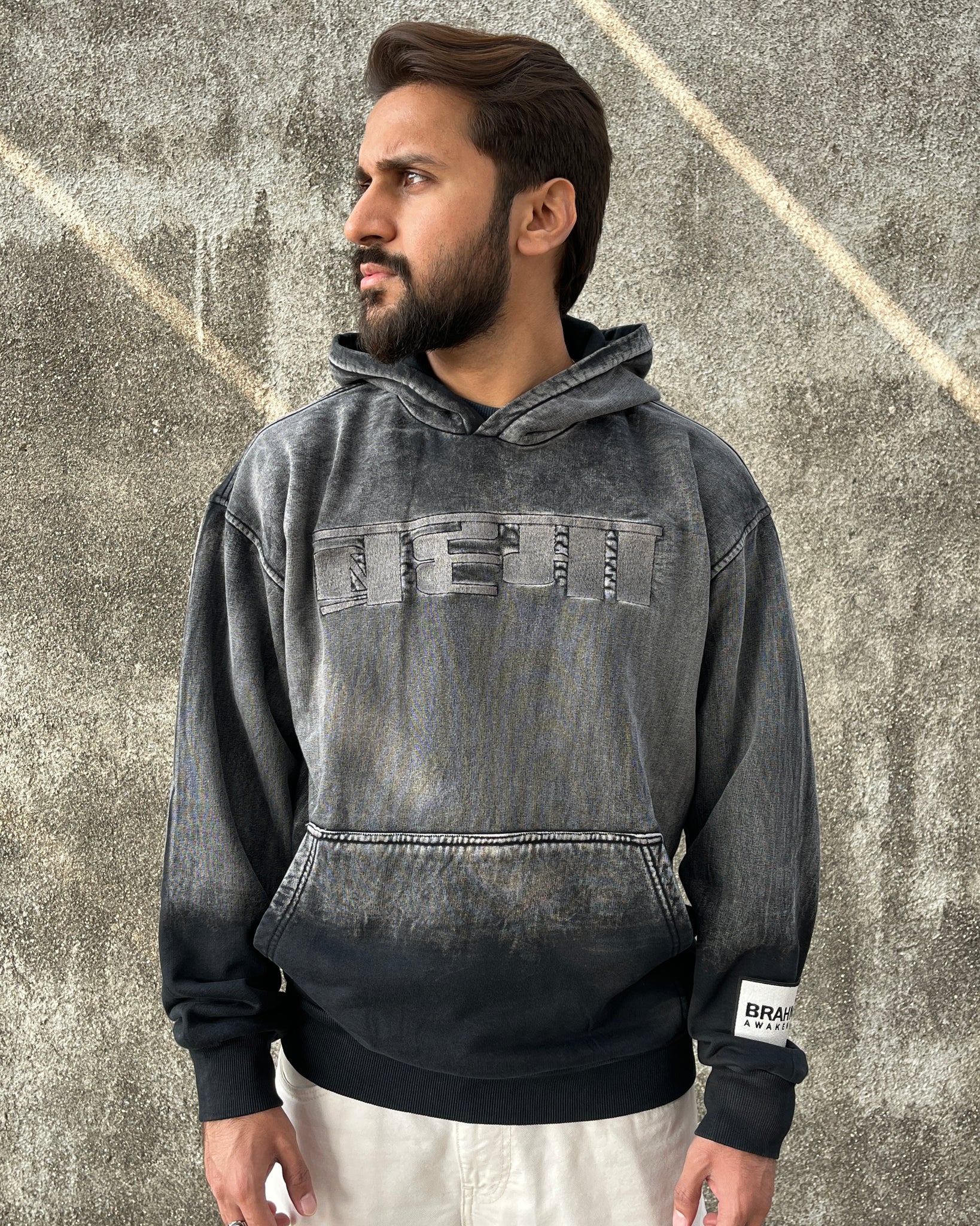 Brahma // 380 GSM Washed Hoodie